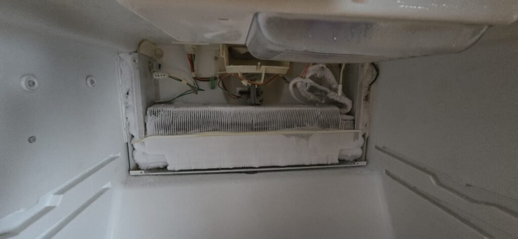 Fridge defrost before