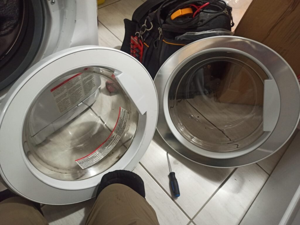 Washer door replacement